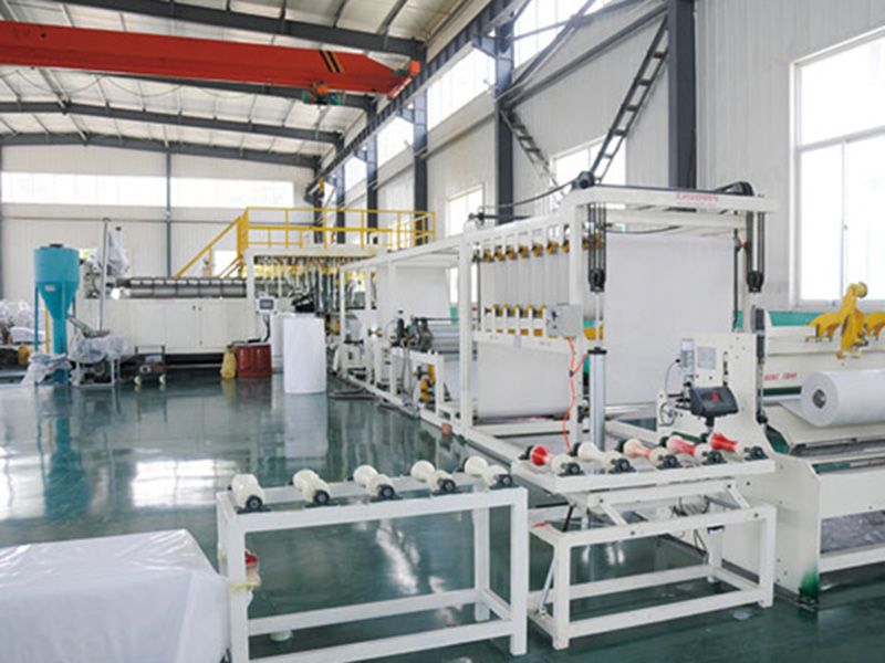 Self adhesive waterproofing membrane production equipment