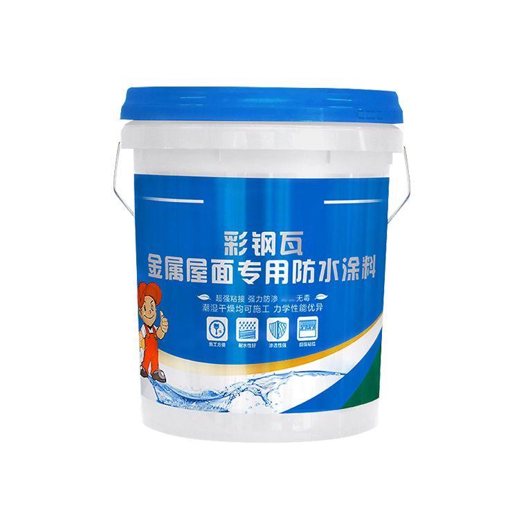Acrylic waterproof coating for metal roof